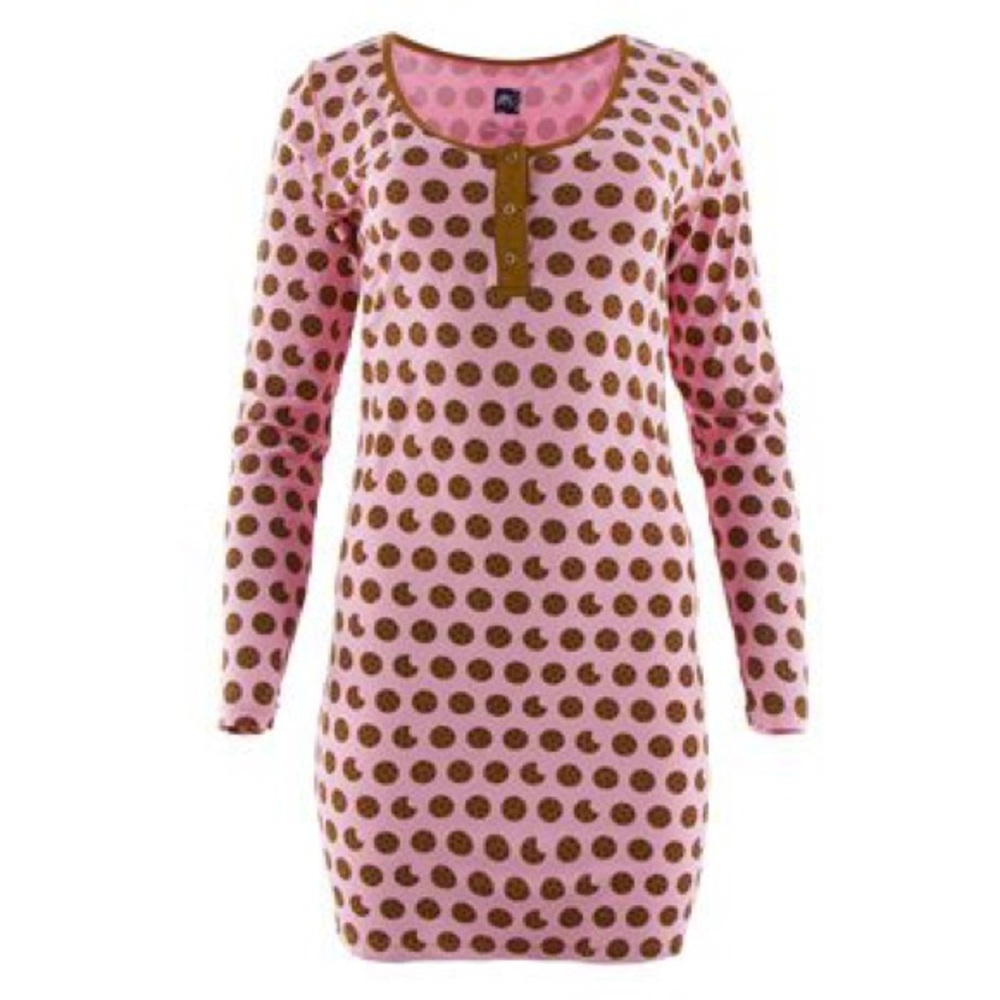 Kickee Pants Women’s Size Small Lotus Cookie Night Shirt